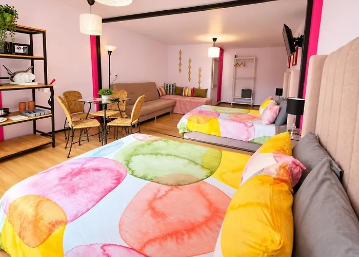 Сasa de vacaciones Suite Rosa familiar hasta 7 huéspedes